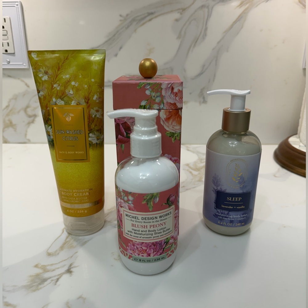 Various Body Lotions 3